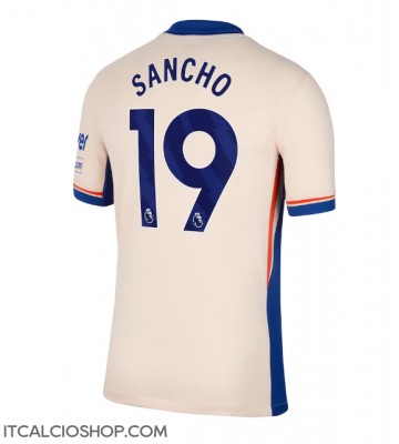 Chelsea Jadon Sancho #19 Seconda Maglia 2024-25 Manica Corta